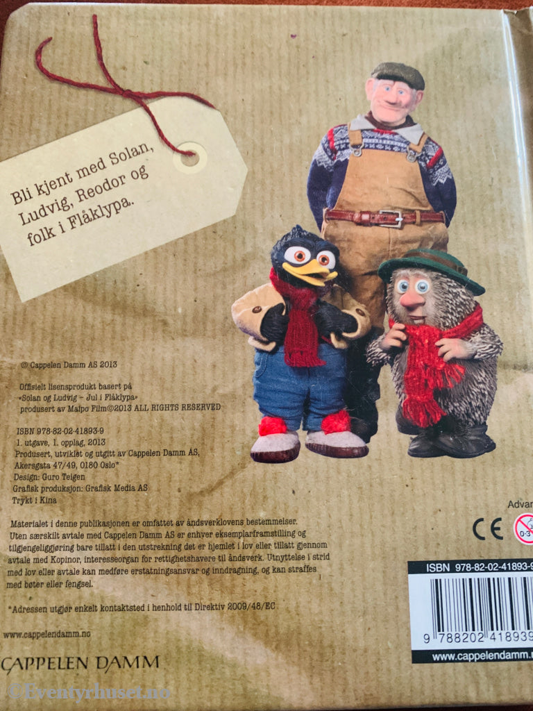 Kjell Aukrust. Solan og Ludvig – Små og store i Flåklypa. 2013. Bok.