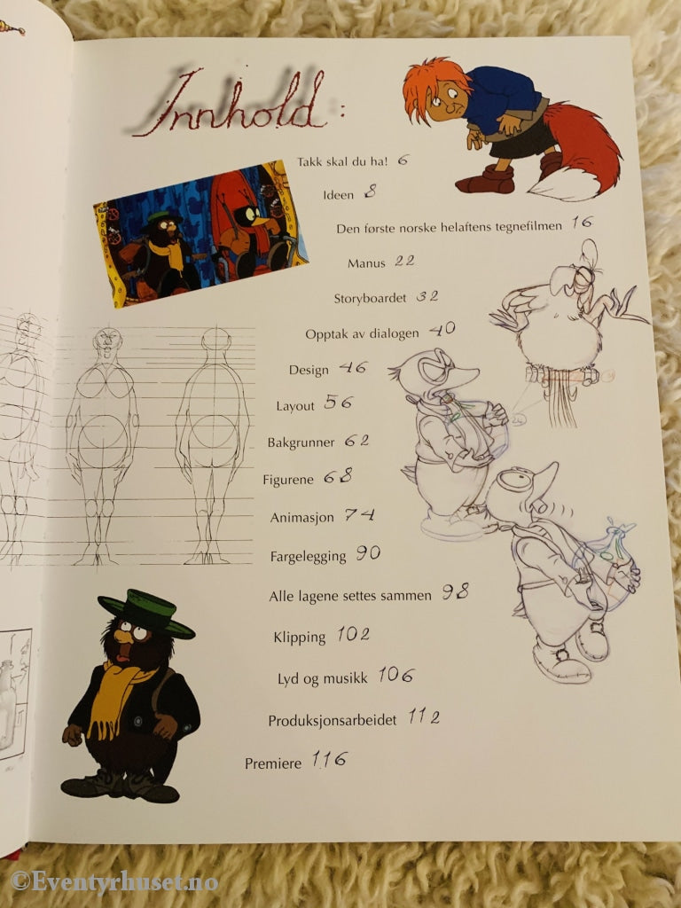 Kjell Aukrusts Solan Ludvig Og Gurin Med Reverompa. Boken Om Filmen. 1998. Fortelling