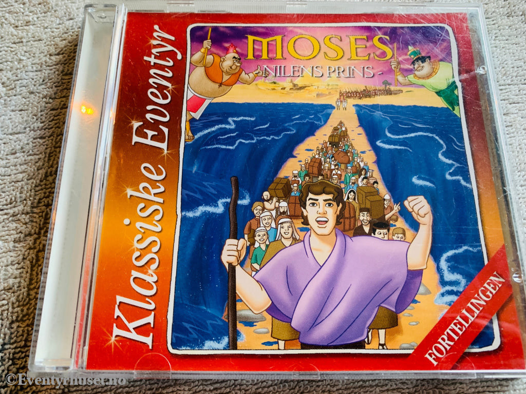 Klassiske Eventyr. 2005. Moses – Nilens Prins. Lydbok på CD.
