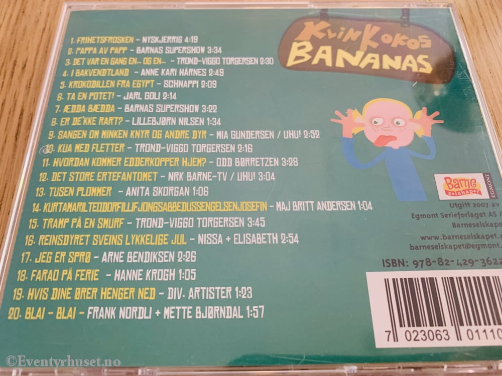 Klin Kokos Bananas. Cd. Cd