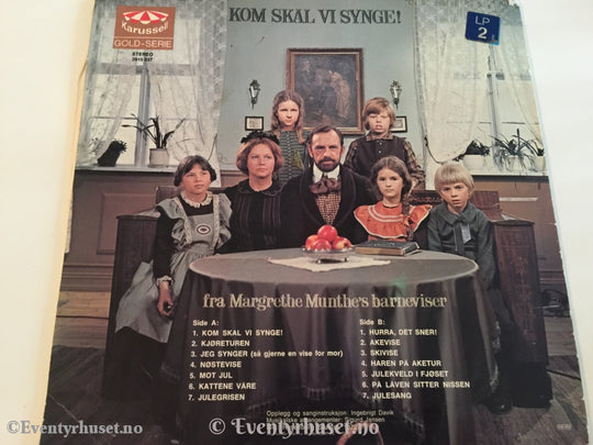 Kom Skal Vi Synge! 1972. Lp. Lp Plate