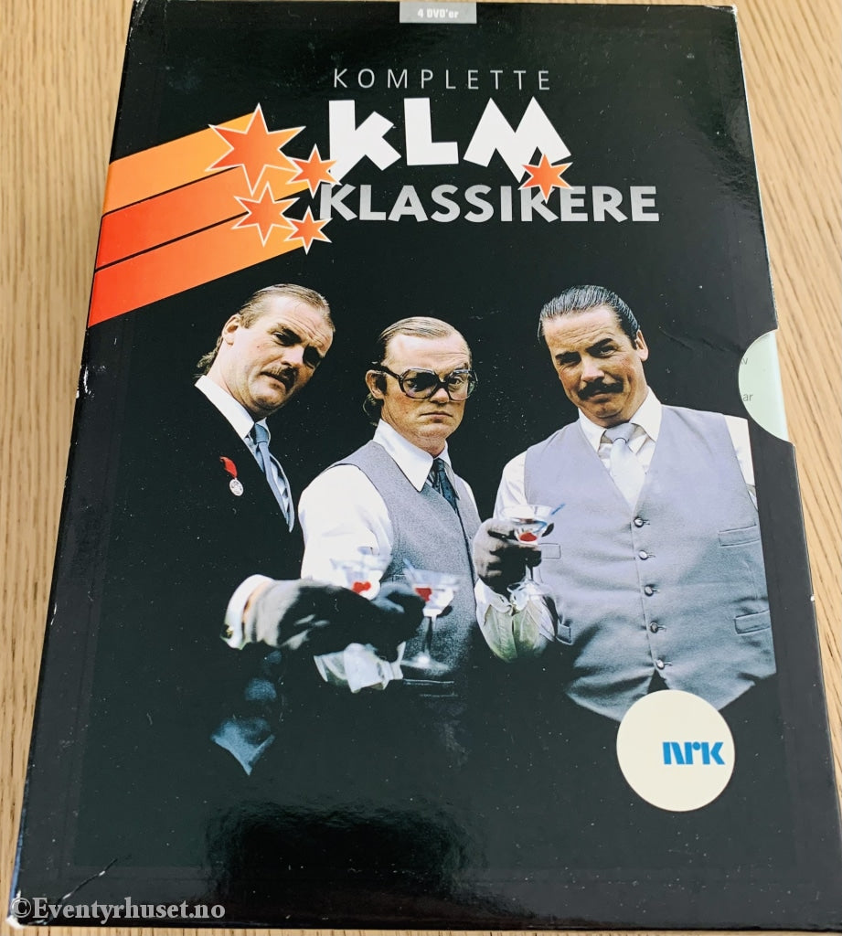 Komplette KLM klassikere (NRK). DVD samleboks. – Eventyrhuset