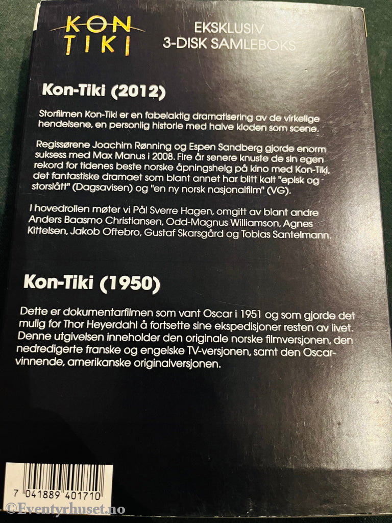 Kon-Tiki. Dvd Samleboks.