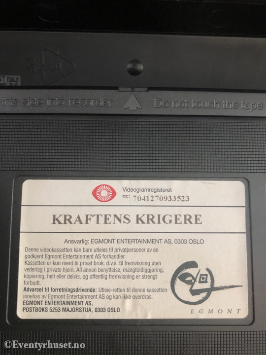 Kraftens Krigere. 1997. Vhs. Vhs