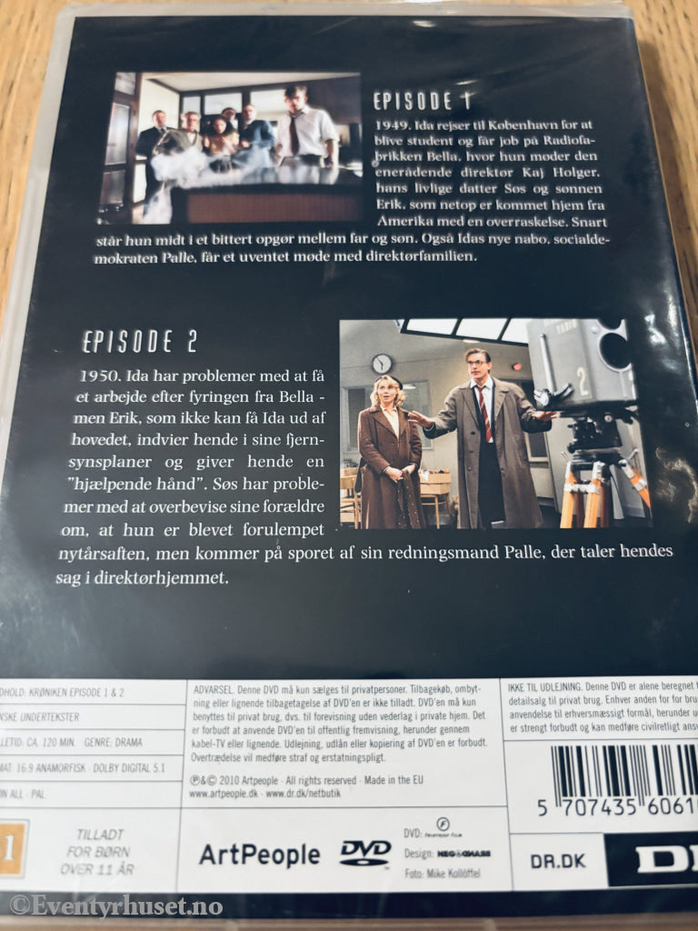 Krøniken: Episode 1 & 2 (2004). DVD. Ny i plast!