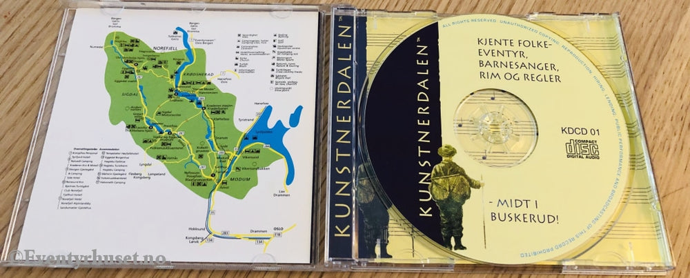 Kunstnerdalen. Kjente Folkeeventyr Barnesanger Rim Og Regler - Midt I Buskerud! Cd. Cd