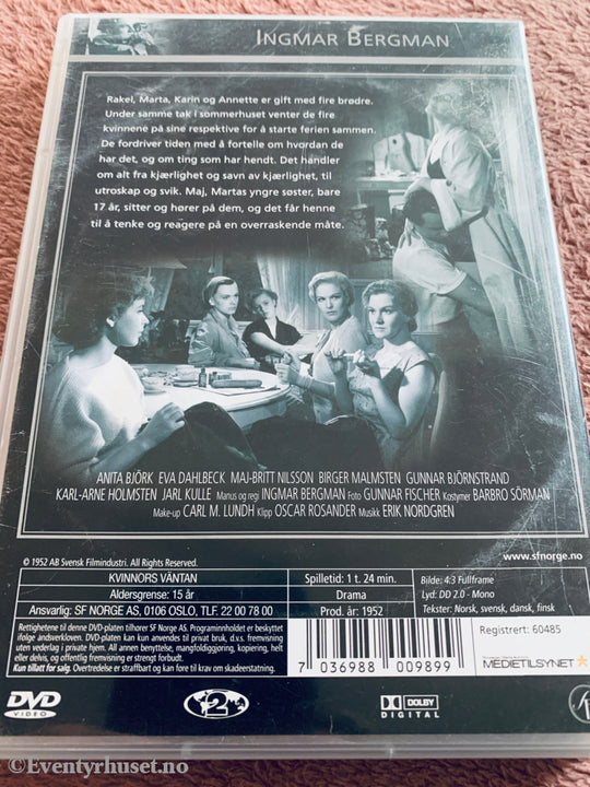 Kvinnors väntan (1952). DVD.