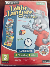 Labbe Langøres 2. klasse. Samleboks. PC spill. Ny i plast!