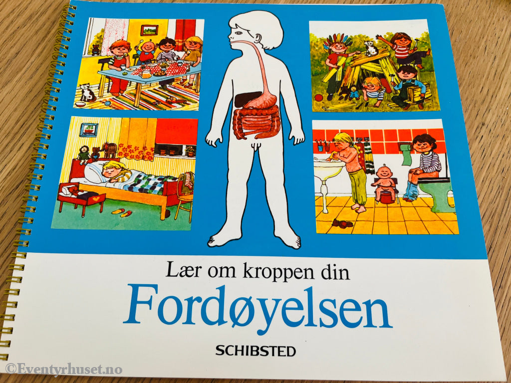 Lær Om Kroppen Din - Fordøyelsen. 1975. Hefte. Hefte