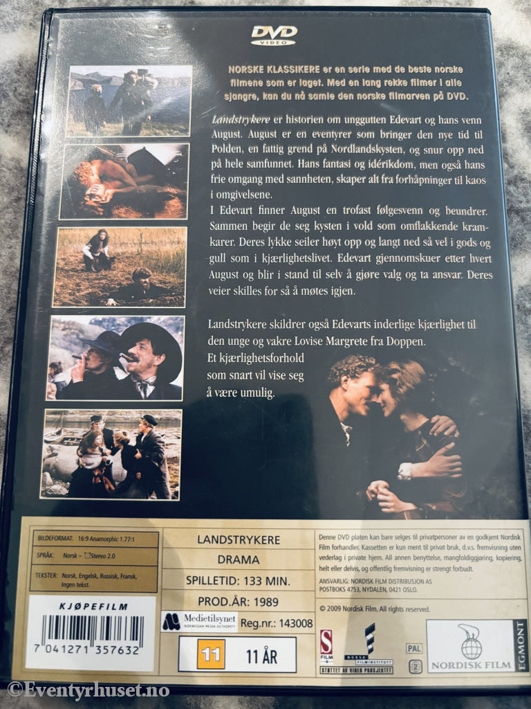 Landstrykere (Norske Klassikere). DVD.