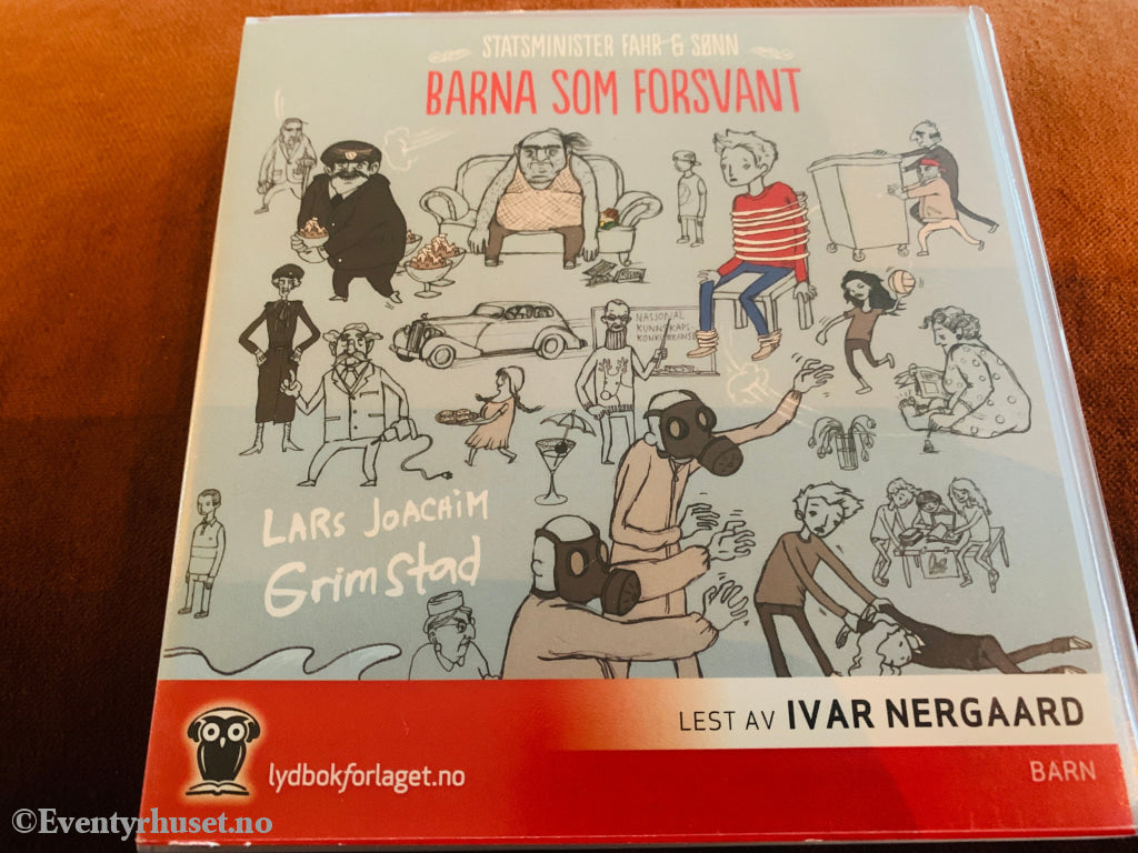 Lars Joachim Grimstad. Statsminister Fahr & sønn: Barna som forsvant. 2013. Lydbok på CD.