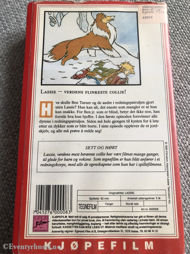 Lassie. 1983. Vhs. Vhs