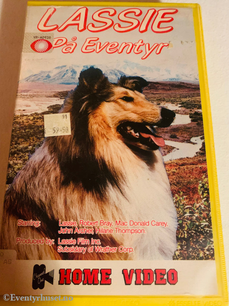 Lassie På Eventyr. Vhs Big Box. Box