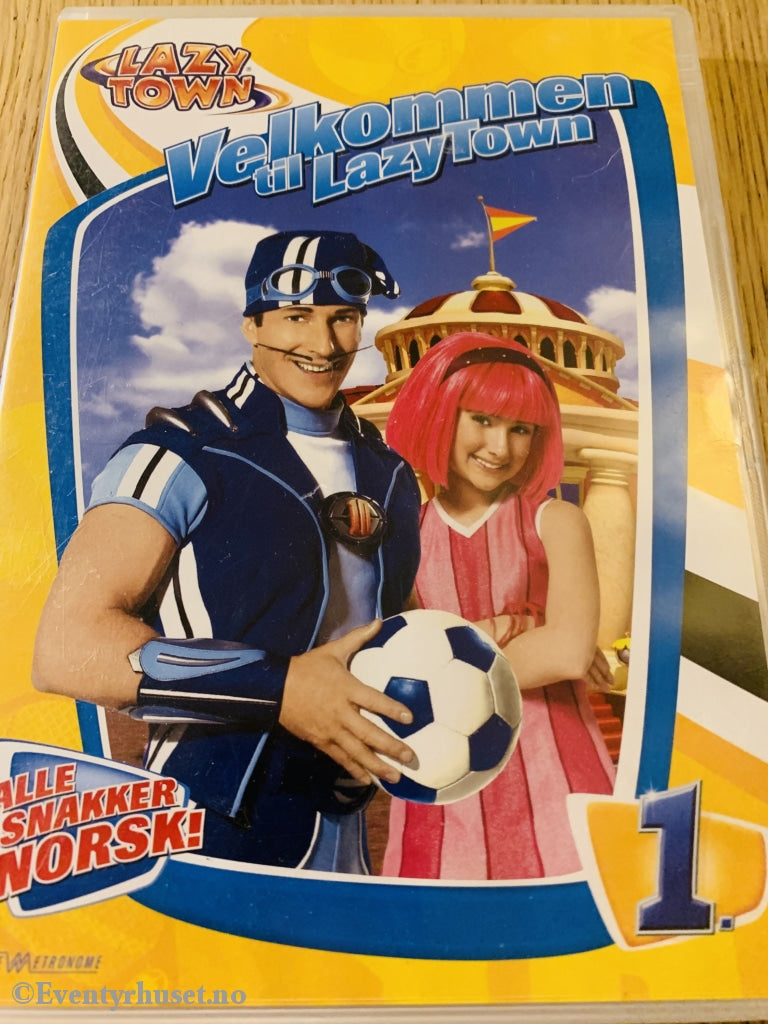 Lazy Town 1. Velkommen til Lazy Town. 2006. DVD. – Eventyrhuset