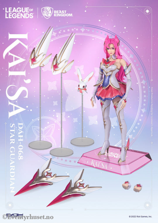 League of Legends Dynamic 8ction Heroes Action Figure 1/9 Star Guardian Kai’Sa 19 cm. Mint In Sealed Box (MISB)! (Copy)