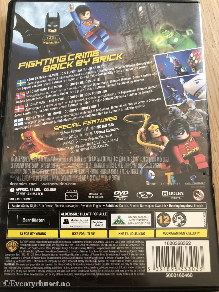 Lego Batman The Movie. Dvd. Dvd