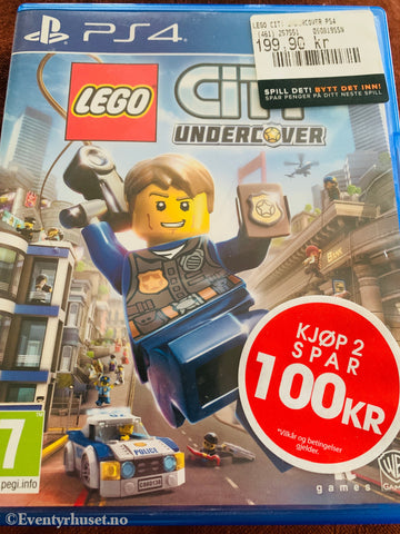 LEGO City Undercover. Playstation PS4-spill.