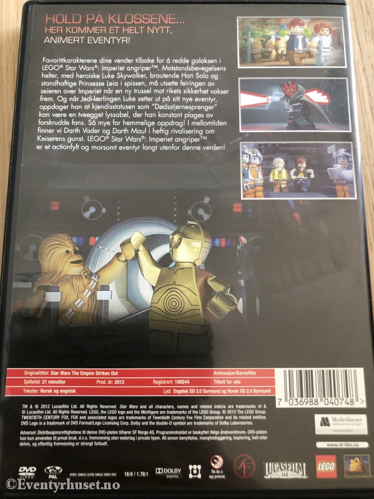 Lego Star Wars - Imperiet Angriper. Dvd. Dvd