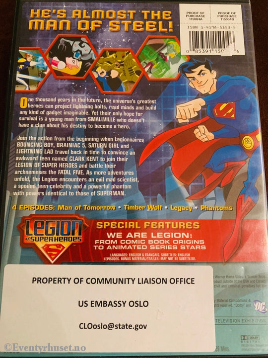 Legon Of Super Heroes. Vol. 1. Dvd. Dvd