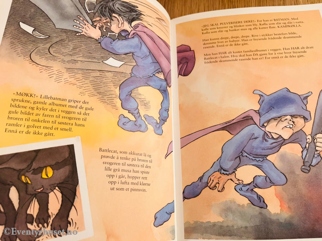 Lillebatman & Moringene. 1990. Fortelling