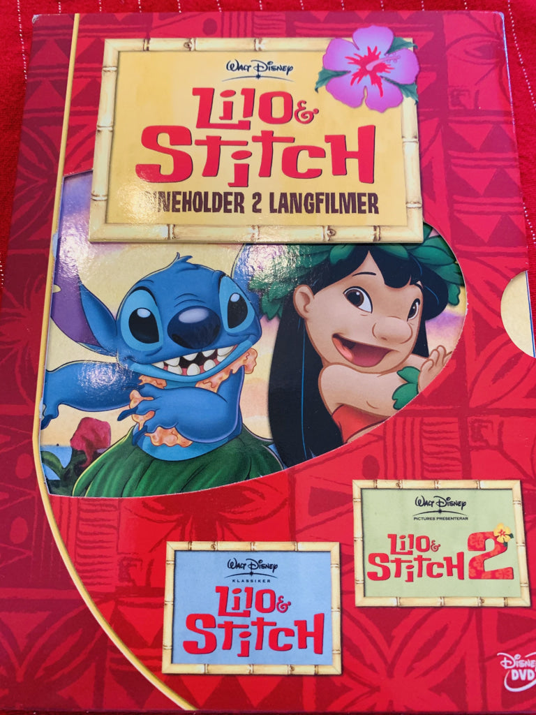 Lilo & Stitch 1 2. Disney Dvd Samleboks.
