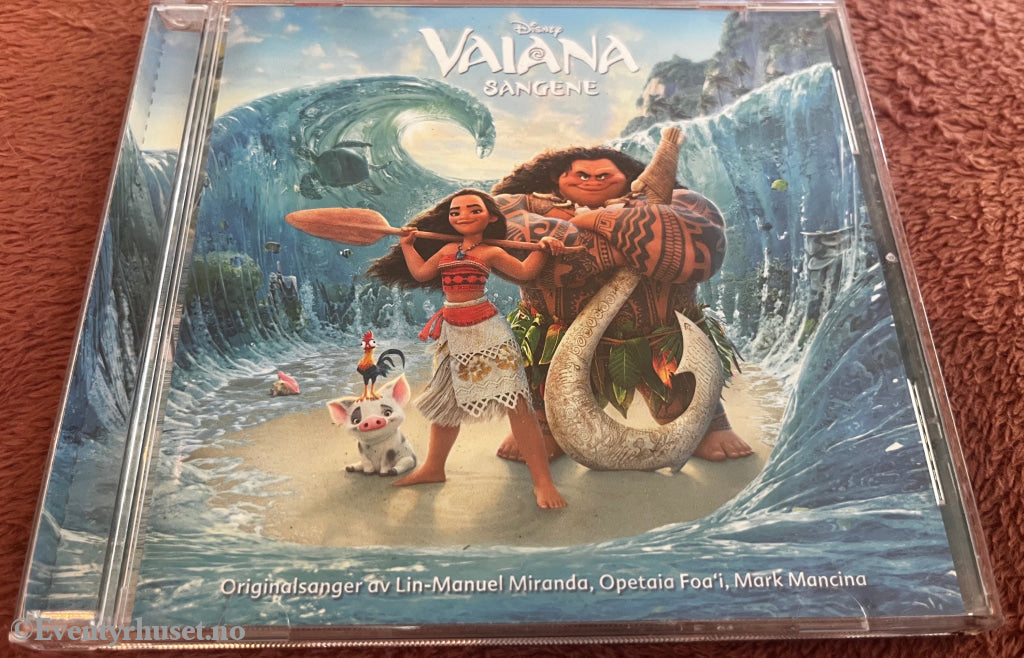 Lin-Manuel Miranda, Opetaia Foa‘i, Mark Mancina. 2016. Vaiana: Sangene. Musikk på CD.