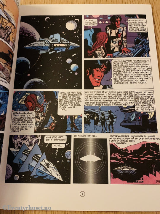 Linda Og Valentin Nr 2: De Tusen Planeters Imperium. 1987. Tegneseriealbum