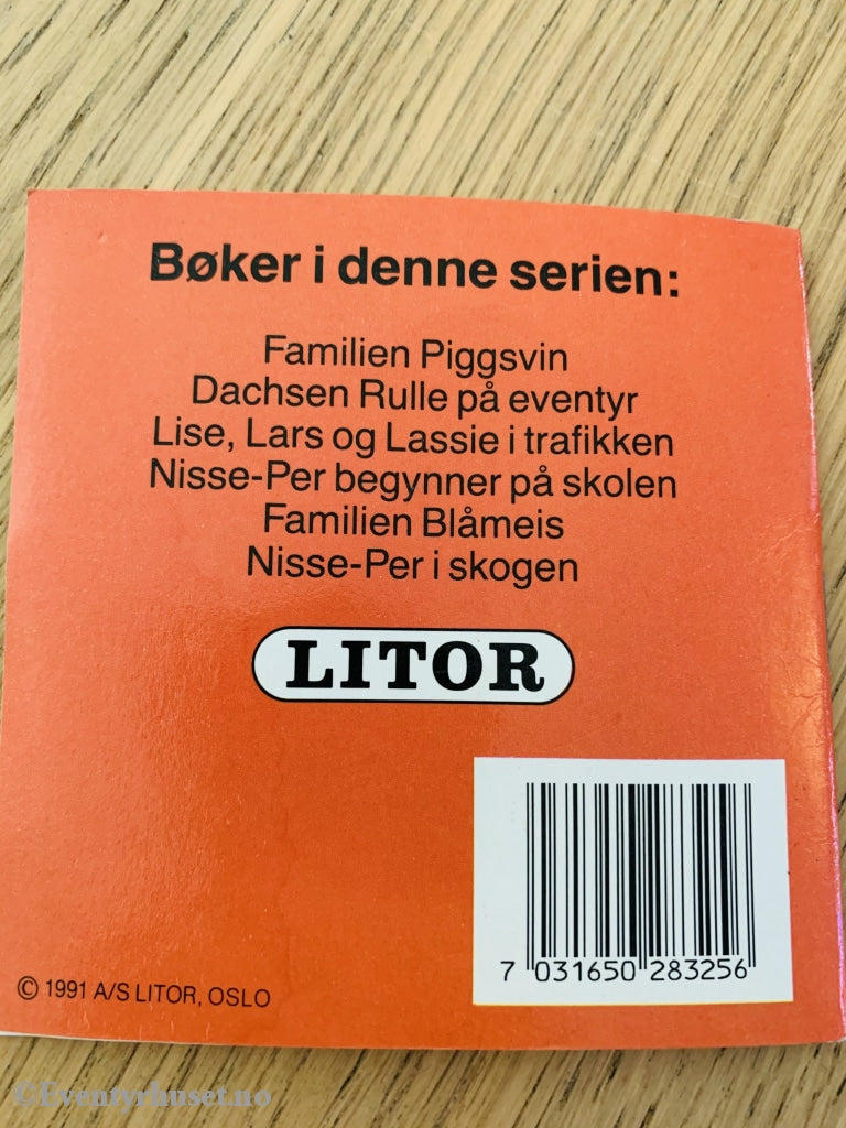 Lise Lars Og Lassie I Trafikken. 1991. Hefte