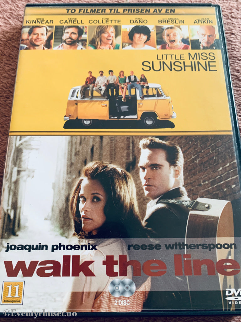 Little Miss Sunshine / Walk the Line (2006 / 2005). DVD.