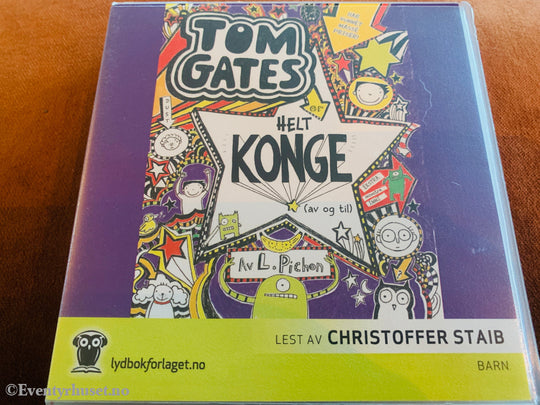 Liz Pichon. Tom Gates er helt konge (av og til). 2013. Lydbok på CD.