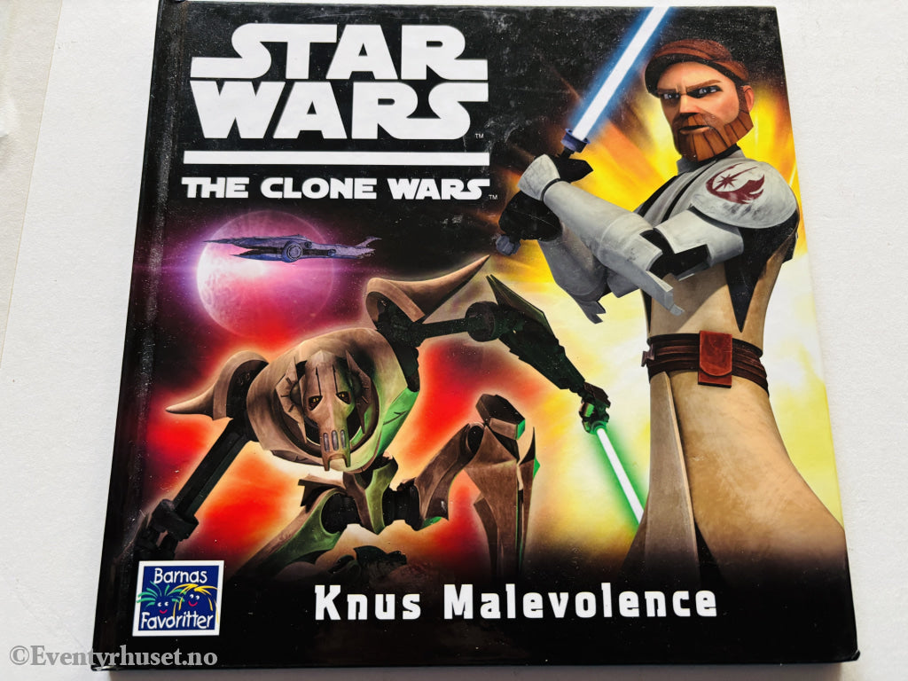 Lucasfilm. Star Wars: The Clone Wars – Knus Malevolence. 2008. Barnebok.
