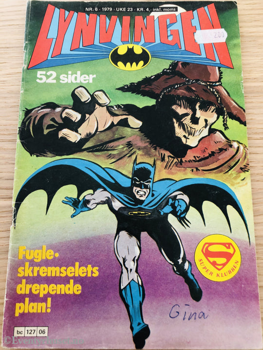 Lynvingen Nr. 6 1979. Tegneserieblad