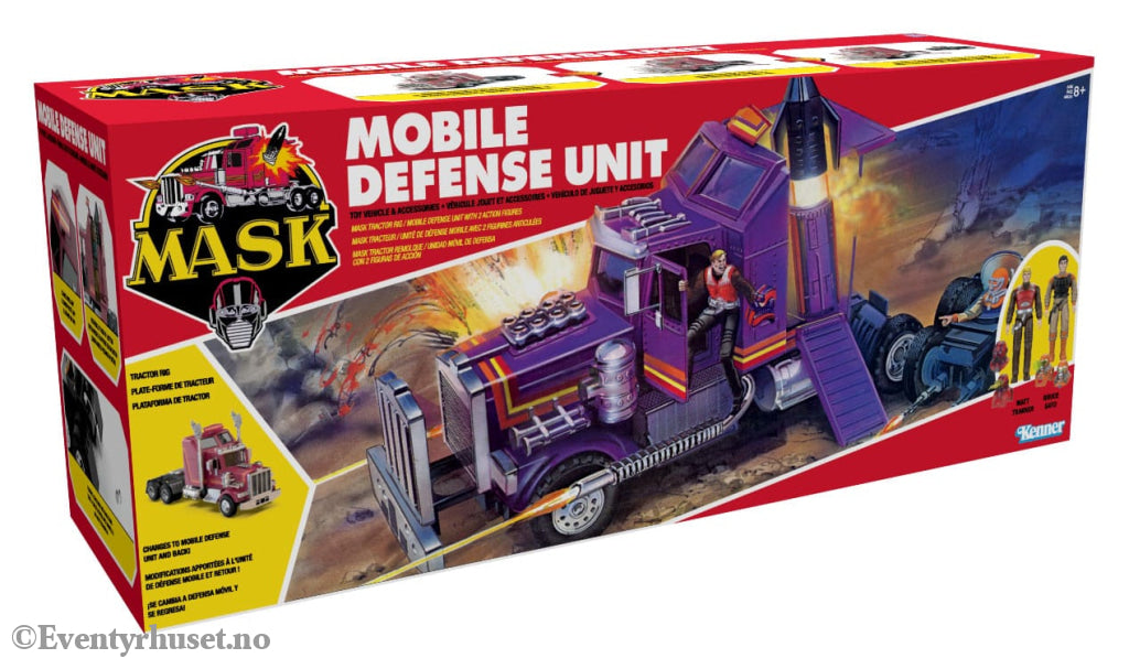 M.A.S.K. Vehicle Mobile Defense Unit. Mint In Sealed Box (MISB)! Actionfigur