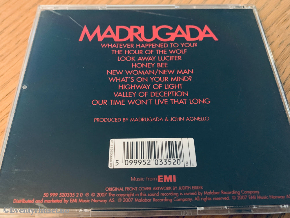 Madrugada. 2008. Madrugada. CD. Uten sleeve.