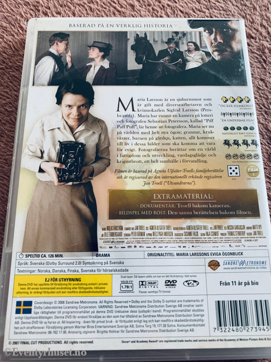 Maria Larssons eviga ögonblick (2008). DVD.
