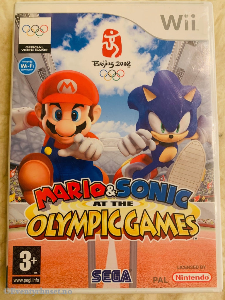Mario & Sonic At The Beijing 2002 Olympic Games. Nintendo Wii. Wii