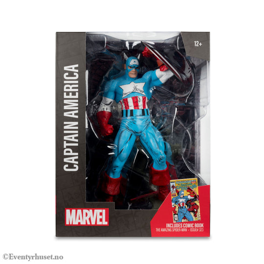 Marvel PVC Statue 1/6 Captain America (The Amazing Spider-Man #323) 28 cm. Mint In Sealed Box (MISB)! Actionfigur