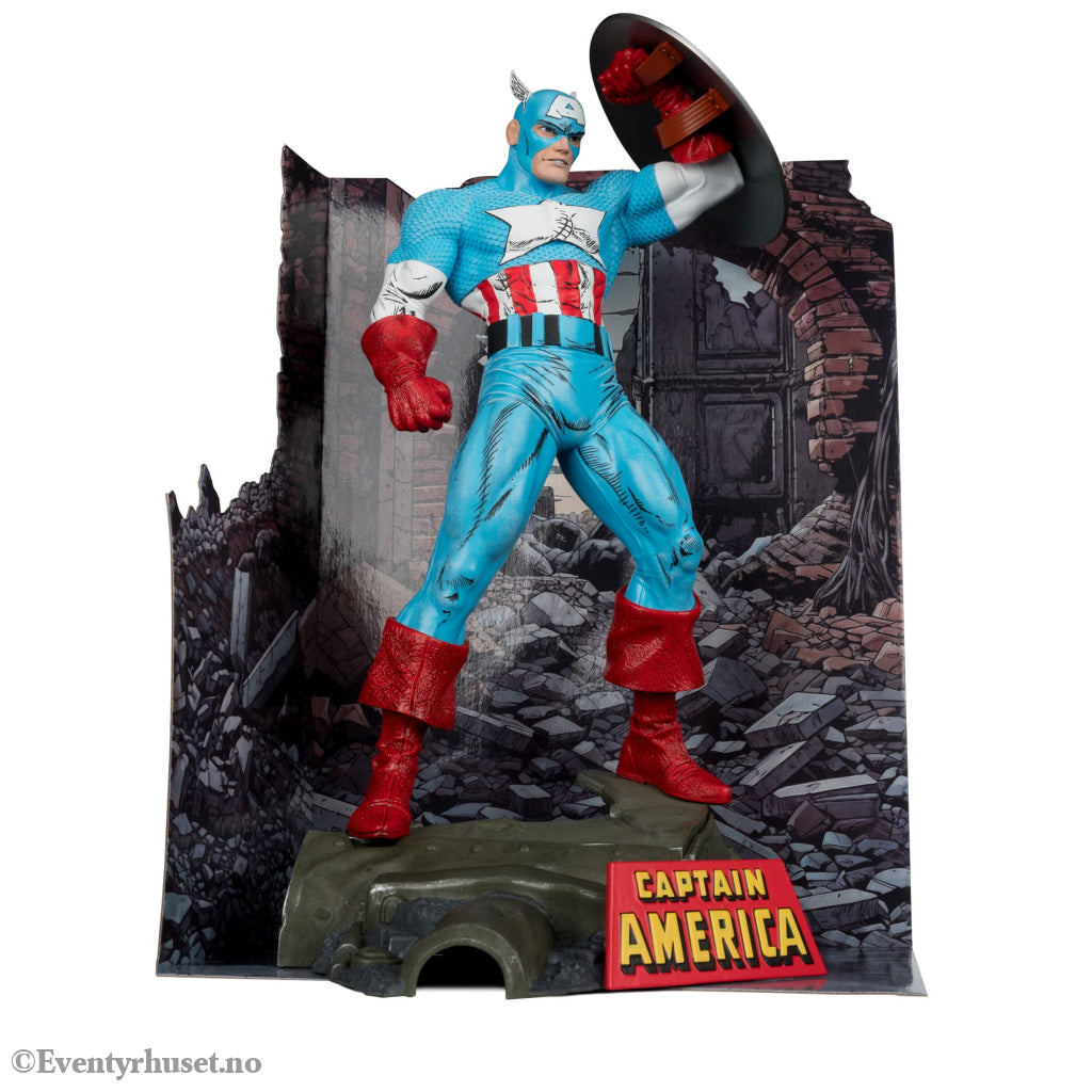 Marvel PVC Statue 1/6 Captain America (The Amazing Spider-Man #323) 28 cm. Mint In Sealed Box (MISB)! Actionfigur