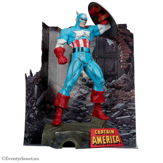 Marvel PVC Statue 1/6 Captain America (The Amazing Spider-Man #323) 28 cm. Mint In Sealed Box (MISB)! Actionfigur