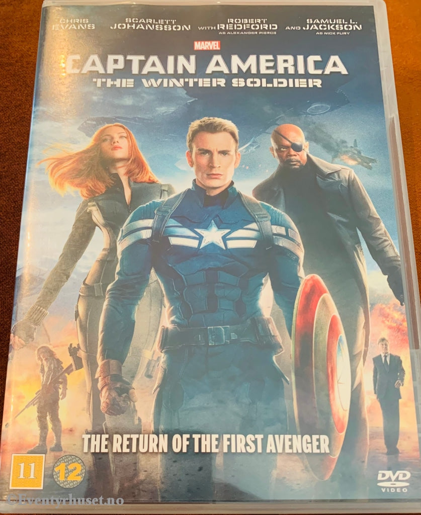 Marvel s Captain America The Winter Soldier. DVD. Eventyrhuset