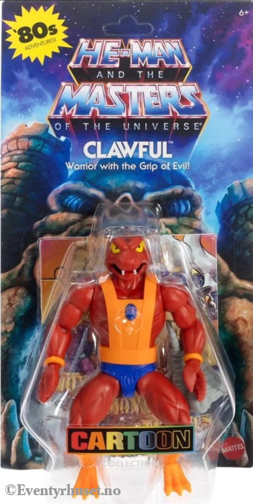 Masters of the Universe (MOTU). Origins Cartoon – Actionfigur – Clawful. Mint In Sealed Box (MISB)! Actionfigur