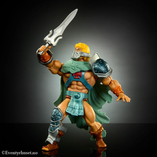 Masters of the Universe (MOTU) Origins Turtles of Grayskull Stealth He-Man– Actionfigur. Ny og uåpnet! Actionfigur