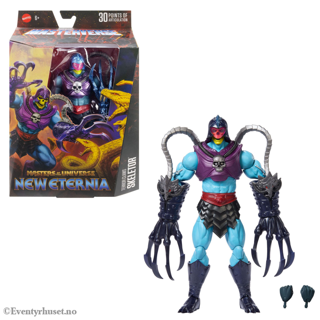 Masters of the Universe New Eternia Action Figure Terror Claws Skeletor 18 cm. Mint In Sealed Box (MISB)! Actionfigur