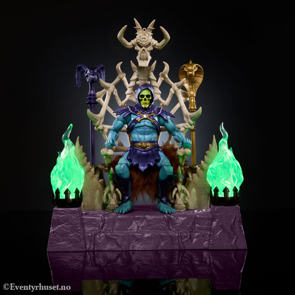 Masters of the Universe: New Eternia Masterverse Action Figure Skeletor & Throne 18 cm. Mint In Sealed Box (MISB)!