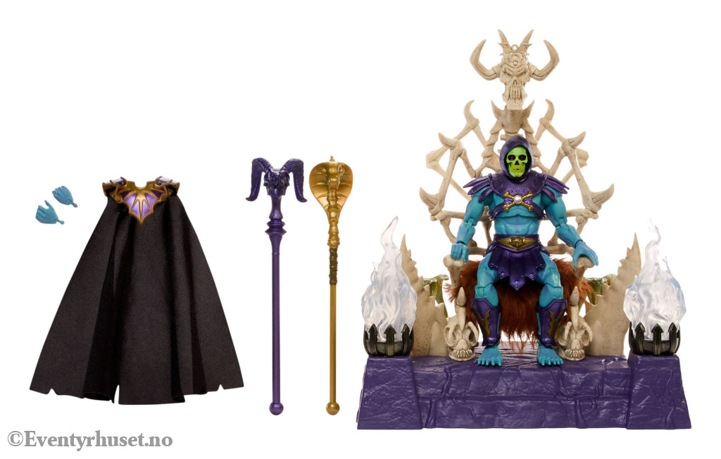 Masters of the Universe: New Eternia Masterverse Action Figure Skeletor & Throne 18 cm. Mint In Sealed Box (MISB)!
