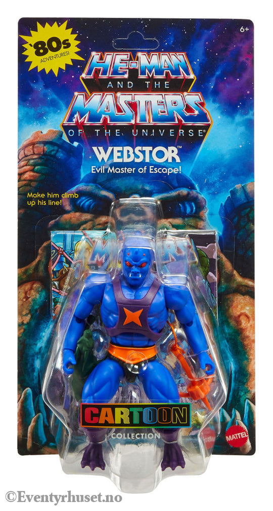 Masters of the Universe Origins Action Figure Cartoon Collection: Webstor 14 cm. New in box! Actionfigur