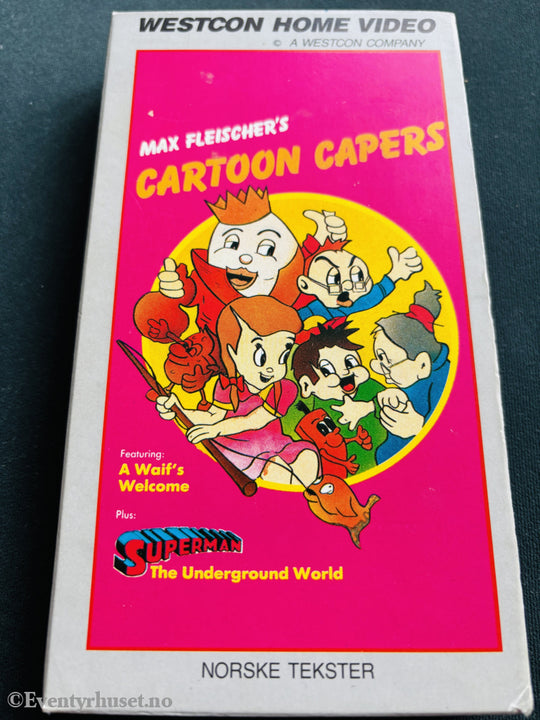 Max Fleischer's Cartoon Capers. VHS.