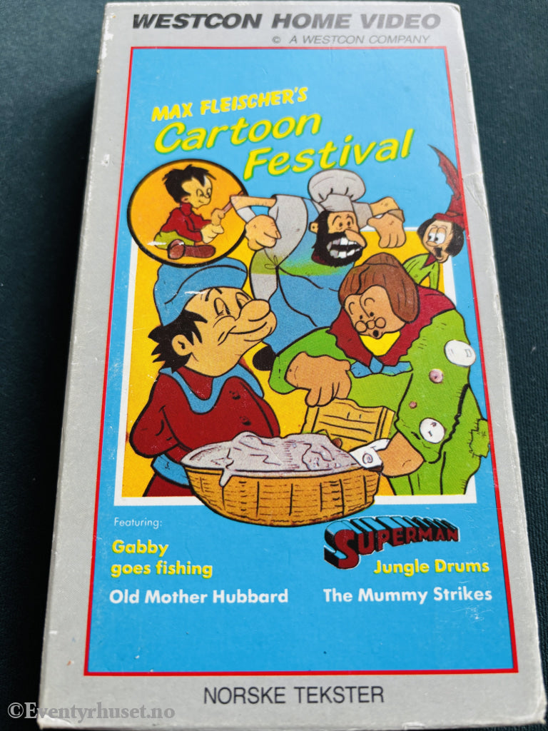Max Fleischer's Cartoon Festival. VHS.