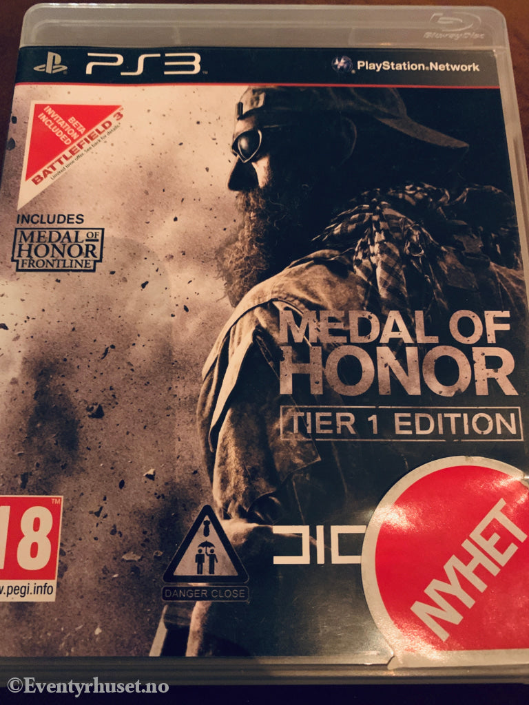 Medal of Honor: Tier 1 Edition. PS3.
