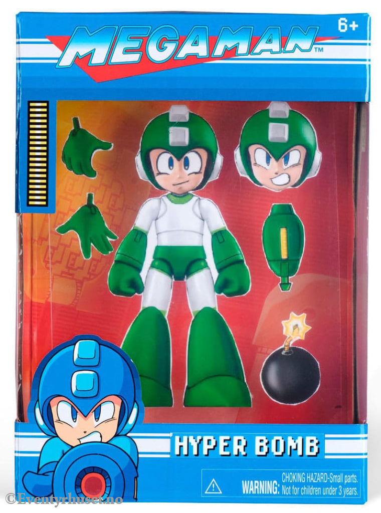 Mega Man Action Figure Hyper Bomb 11 cm. Mint In Sealed Box (MISB)! Actionfigur